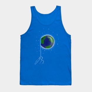 Bubble earth Tank Top